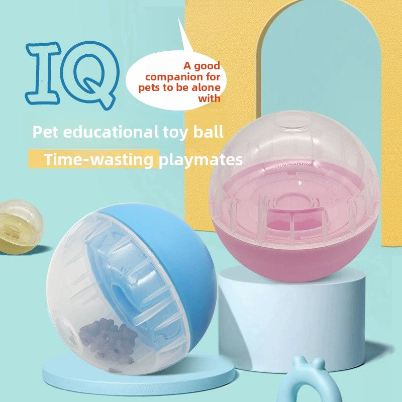 Pet Tumbler Food Dispensing Toy Ball